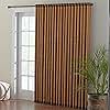 BrylaneHome Grommet Panel Window Curtain - 42I W 84I L, Honey Oak Brown