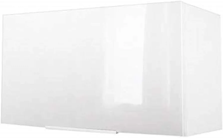 CABINET CH6HB - Armario estilo capucha, alto brillo, dimensiones: 60 x 34 x 35 cm, color: blanco